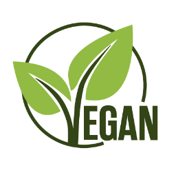 image showing plant and the word Vegan